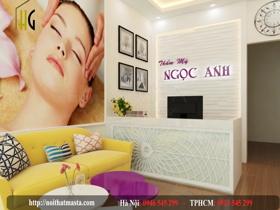 Mẫu thiết kế Spa đẹp và sang trọng 